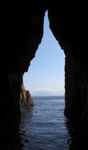 Grotte marine - Capu Rossu